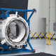 A version of the docking port adapter that will be delivered to the ISS. Image: NASA